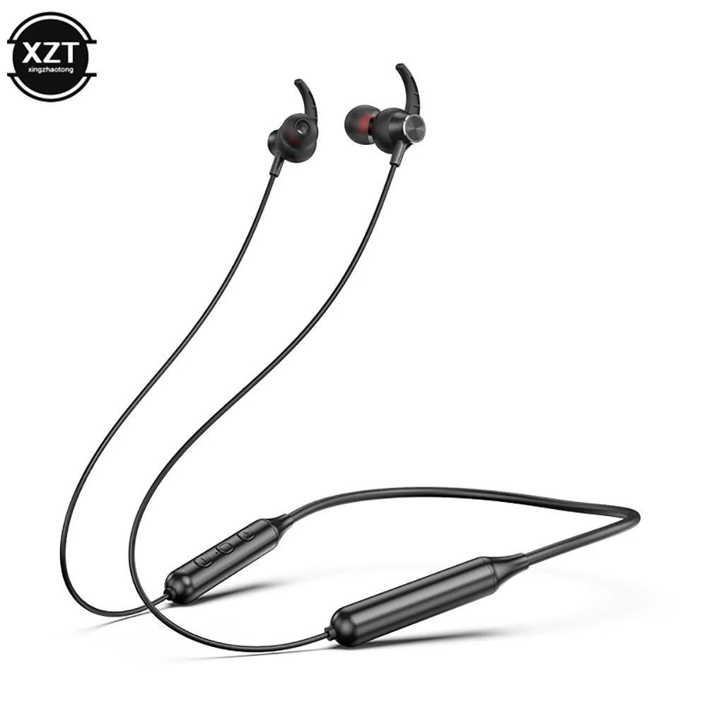 Wireless Bluetooth 5.0 Earphones Stereo Magnetic Sports Running Headset IPX5 Waterproof Sport Earbuds Noise Reduction Headphones