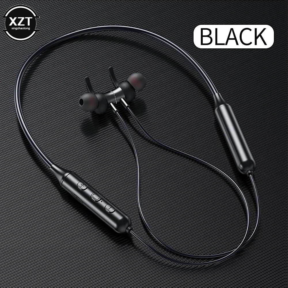 Wireless Bluetooth 5.0 Earphones Stereo Magnetic Sports Running Headset IPX5 Waterproof Sport Earbuds Noise Reduction Headphones