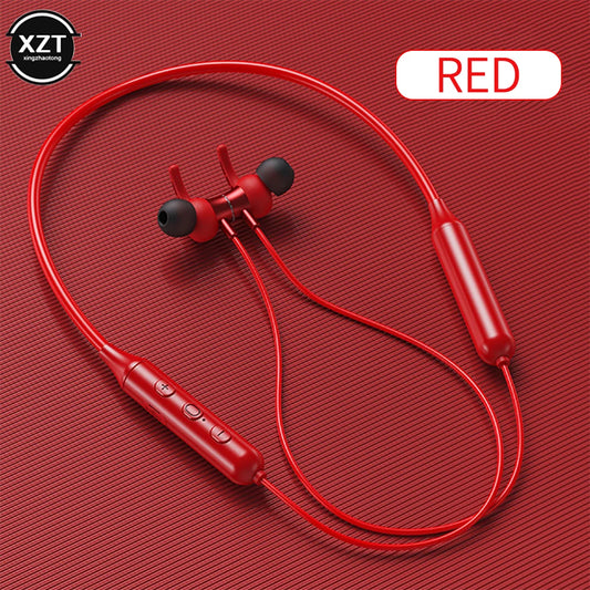 Wireless Bluetooth 5.0 Earphones Stereo Magnetic Sports Running Headset IPX5 Waterproof Sport Earbuds Noise Reduction Headphones